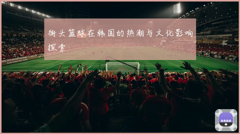 街头篮球在韩国的热潮与文化影响探索